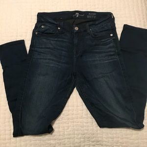 7 for all mankind slim illusion skinny - sz 26
